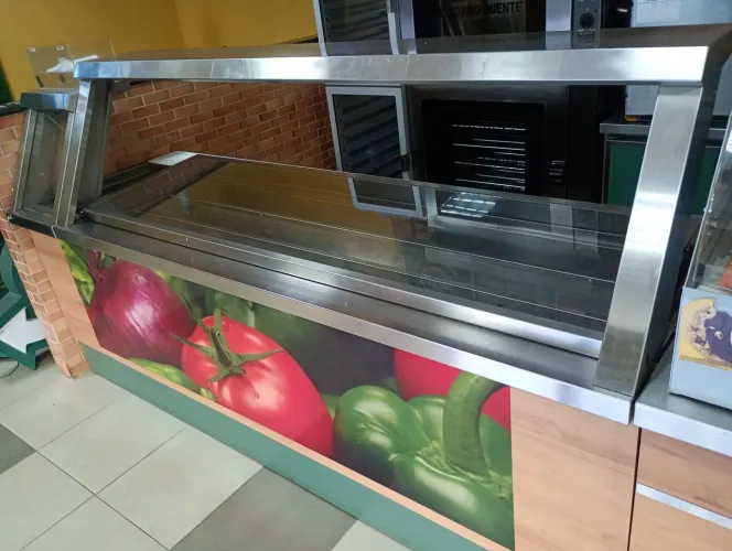 Linha expositora refrigerada 