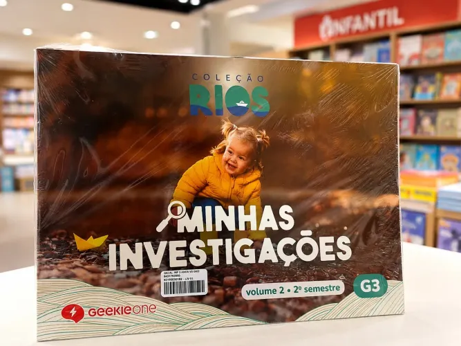 Coleção Rios - Minhas Investigações | G3 | Geekie One | Novo e Lacrado