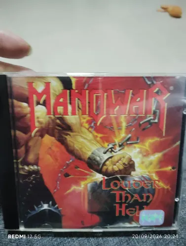 CD MANOWAR LOUDER THAN HELL