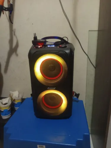 Caixa som amvox 600w RMS!!!