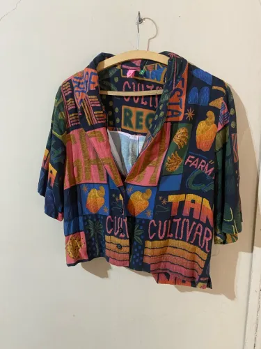 Camisa Cropped Farm Semear