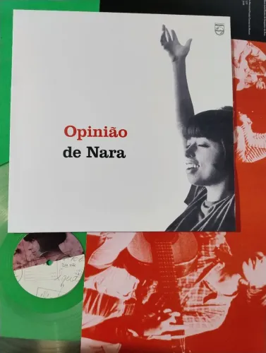 LP Nara Leão - Opinião - disco vinil Noize com poster