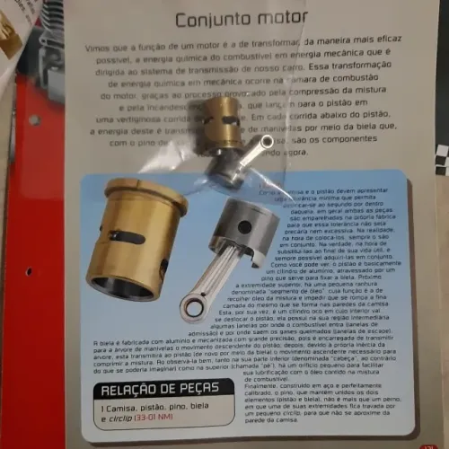 Tenho Mais - Radio Controle Pistão / Camisa Citroen Editora Salvat