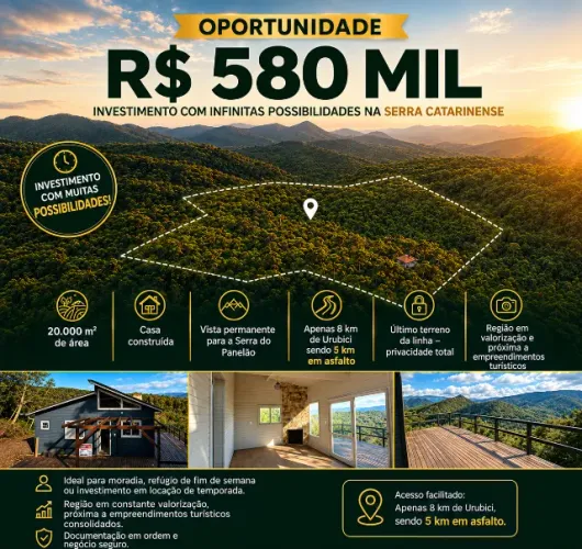 Terreno 20.000,00 mt² + Casa