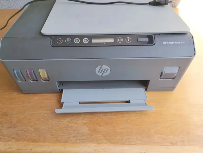 Recuperar cabeçote colorido - Impressora HP Smart Tank 517 Cabeçote colorido com defeito