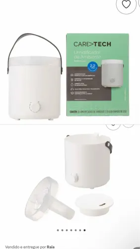 Umidificador de Ar Caretech GL2201 2,2 Litros NOVO NA CAIXA NUNCA USADO