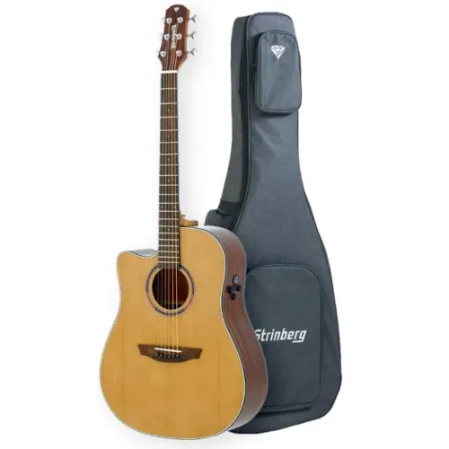 Violão Strinberg Diamond DD1C NS Folk Canhoto