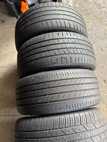 Pneus medida 235/45R18 diversas marcas nacionais com 70% vida útil + und