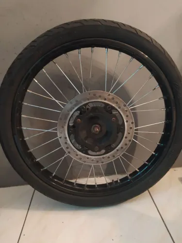 Par de rodas aro 21 e aro 15 para motos