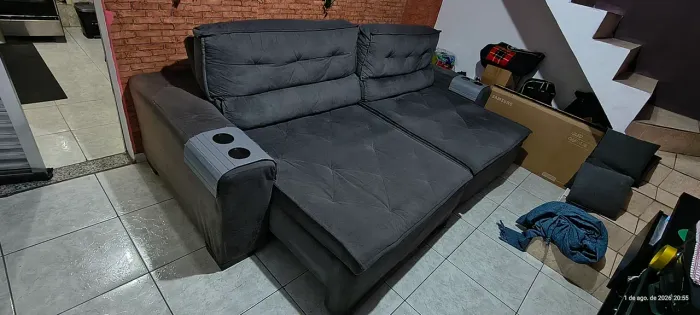 Sofá retrátil, 2,80m