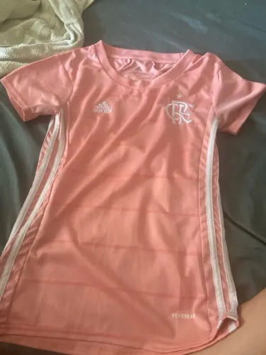 Blusa rosa Flamengo feminina