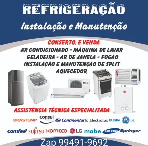 solução conserto refrigeração