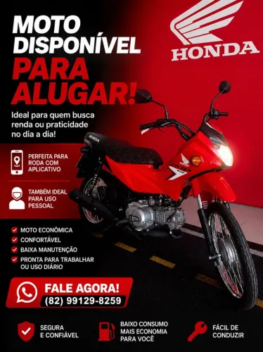 Moto para alugar 