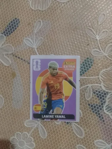 Cartinha lilás do lamine yamal