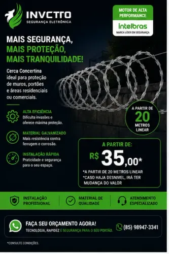 Cerca Elétrica ou Concertina