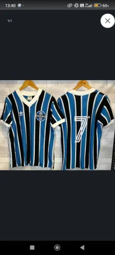 Camisa do Grêmio 1983 tricolor Tam GG