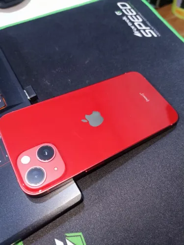 iPhone 13 128GB Red - Impecável + Acessórios