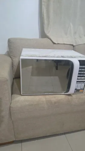 Microondas com defeito