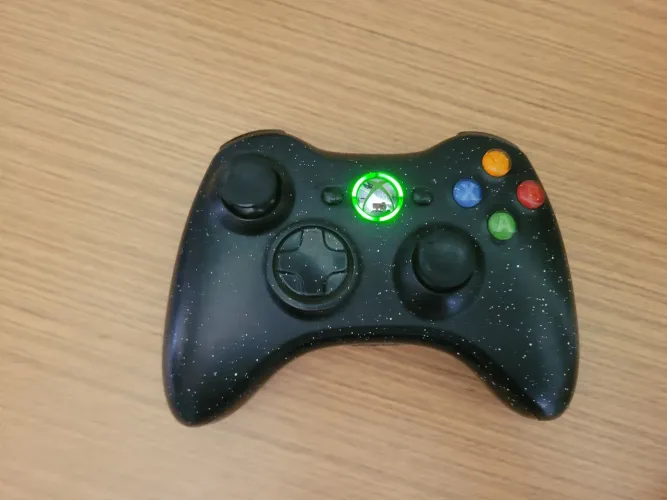 Controle xbox 360 original elsem fio preto