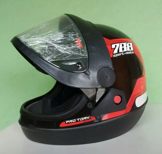CAPACETE N°58 | PRETO/VERMELHO | ARAPIRACA - AL