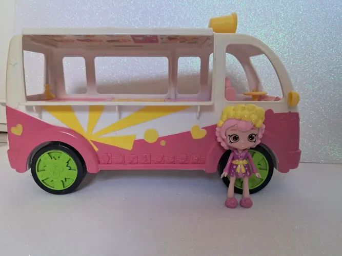 Van Shopkins +Boneca Shopkins 