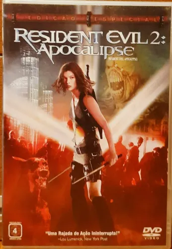 DVD - Resident Evil 2, 3 e 4