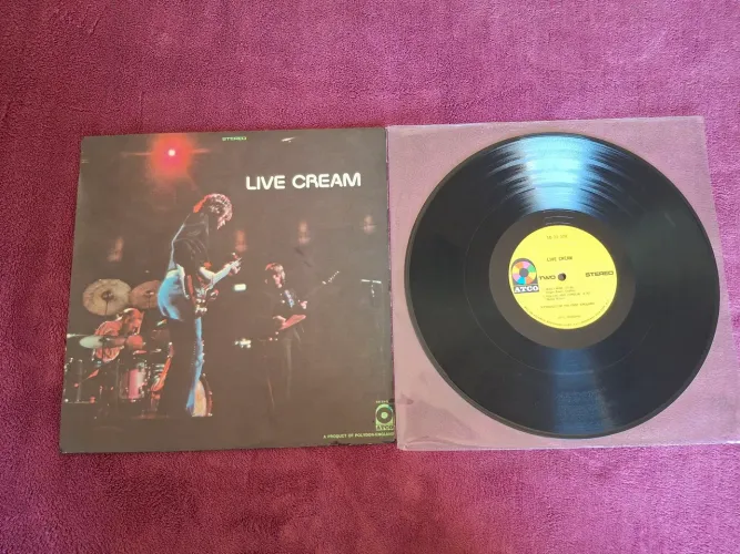 LP Live Cream Importado Eric Clapton Jack Bruce Baker