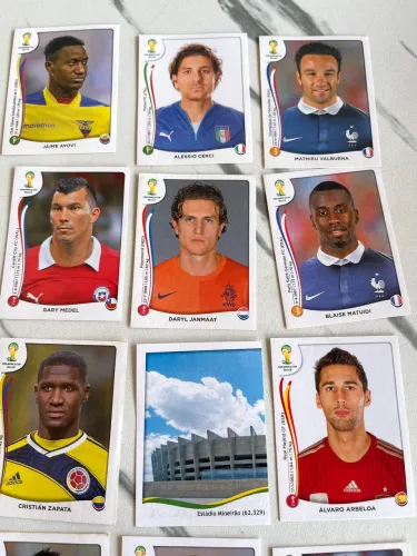 Figurinhas Copa 2014