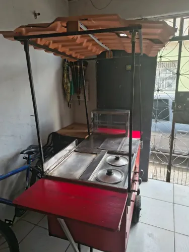 Vendo carrinho de lanche reformado