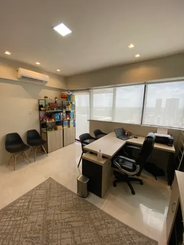 SALA COMERCIAL NO MARCO | ANDAR ALTO | SEMI MOBILIADO | INFINITY CORPORATE CENTER