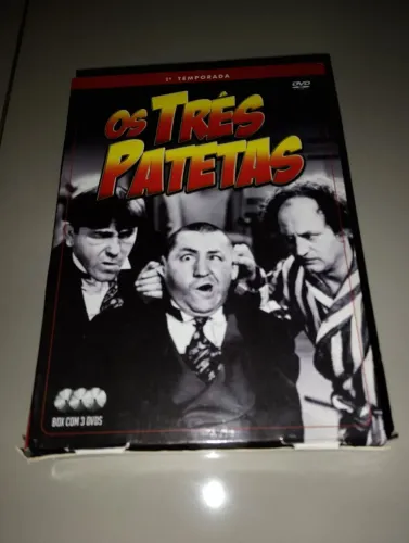 Dvd Box Os três Patetas