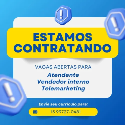 Vaga de emprego em Sorocaba 