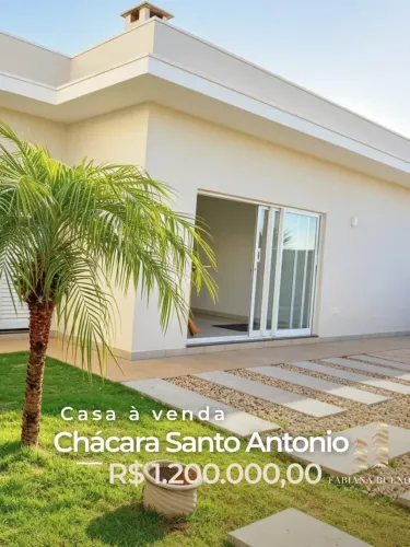Vendo casa Condomínio Chácara Santo Antonio