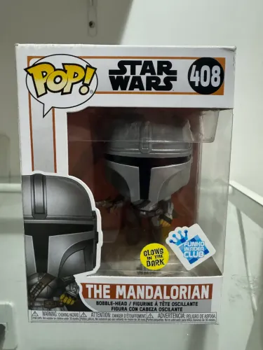 Funko Pop! Star Wars The Mandalorian Glows in the dark exclusive #408