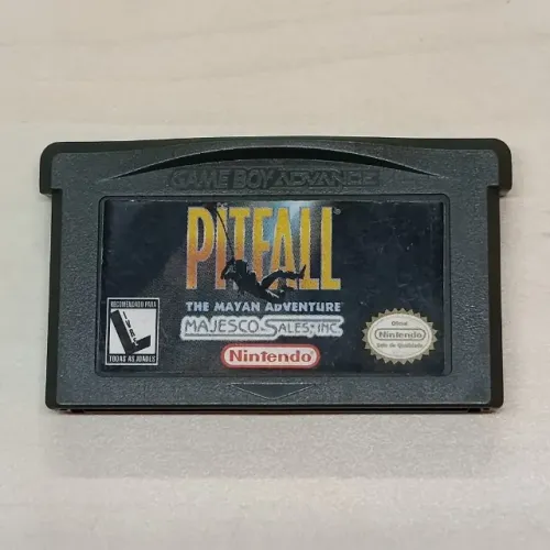 Jogo GBA Pitfall: The Mayan Adventure Original - Game Boy Advance Nacional (Loose)