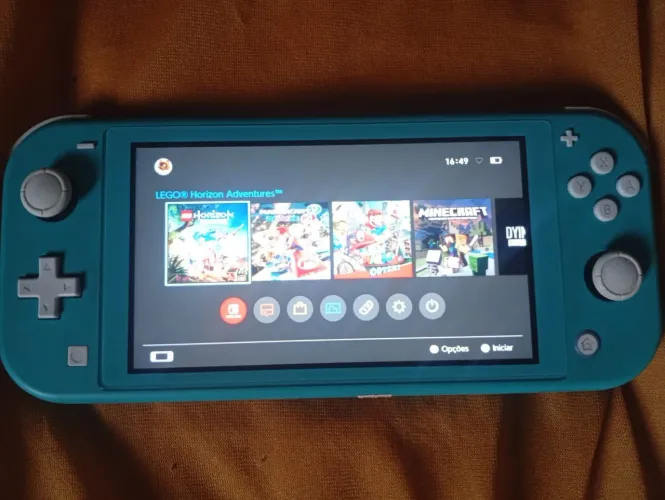 Nintendo Switch Lite Desbloqueado com case
