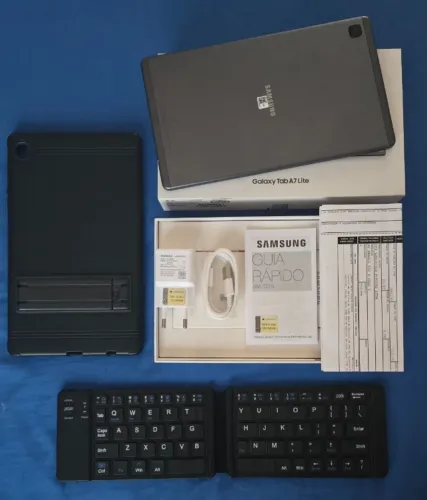 Galaxy Tab A7 Lite 8.7" Wifi e 4G (Chip), Estado de Novo. Samsung Tablet 