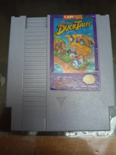 Duck Tales original e americano no estado para Nintendinho!