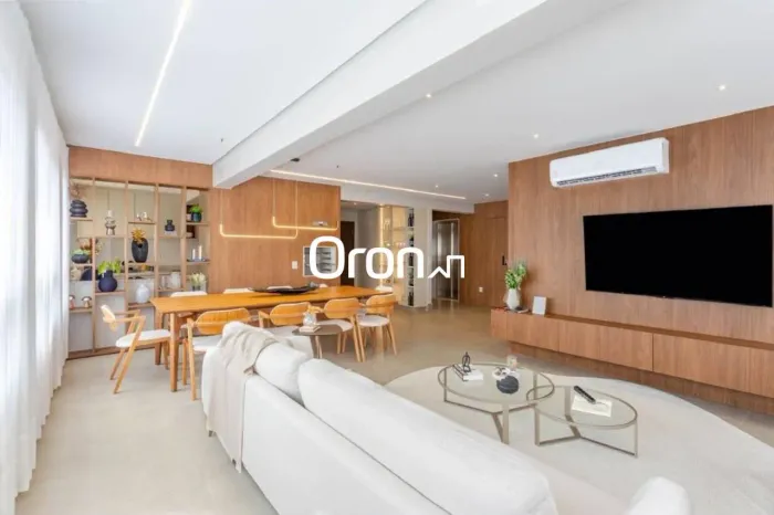Apartamento mobiliado com 3 dormitórios à venda, 175 m² por R$ 3.150.000 - Setor Bueno - G