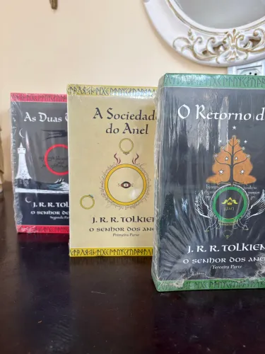 Triologia Senhor do anéis lacrado