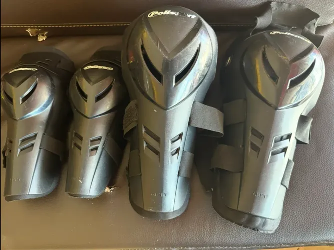 Cotoveleira e joelheira marca polisport
