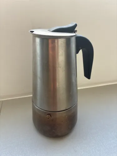 Cafeteira italiana de inox