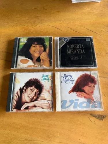 Roberta Miranda - Lote c/ 4 CDS
