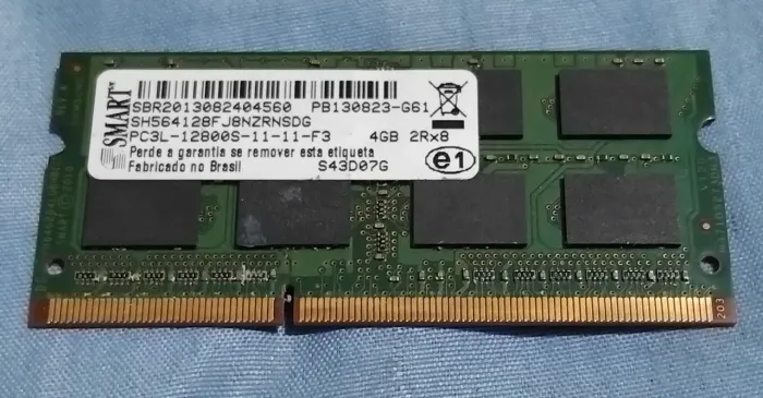 Memoria ddr3 notbook 4gb funcionando perfeitamente 