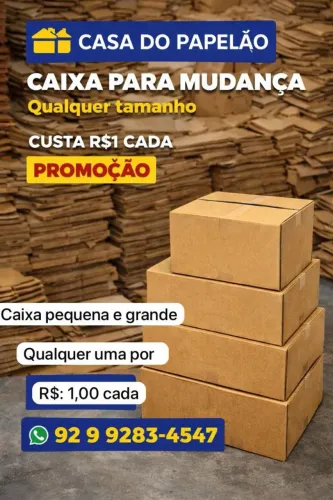 caixa de papelão