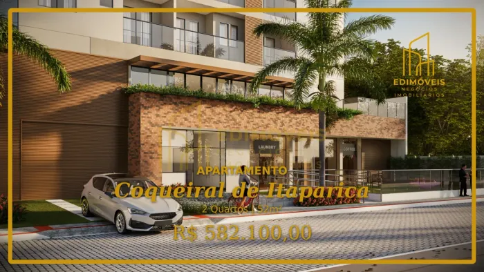 Oportunidade Única: Apartamento 2Q em Coqueiral de Itaparica - Vila Velha