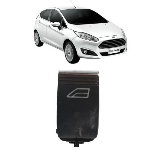 Botão Vidro Elétrico Dianteiro Direito Ford Fiesta 2014 2019