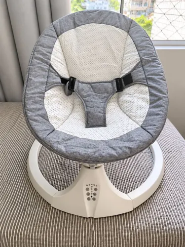 Cadeira de Balanço Automática para Bebê - Elétrica e Confortável