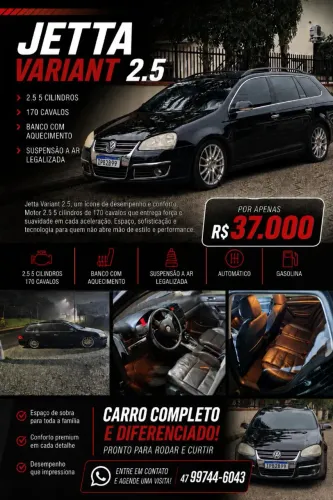 Volkswagen Jetta Variant 2.5 20V 170cv Tiptronic 2008