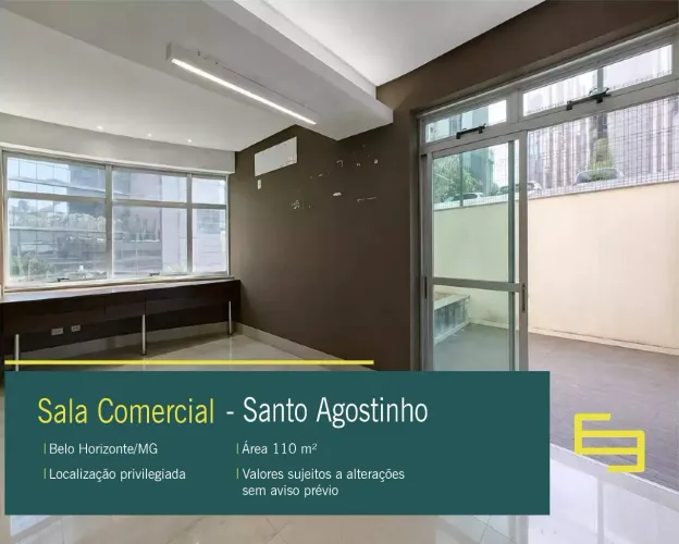 Sala Comercial à venda no bairro Santo Agostinho em Belo Horizonte/MG